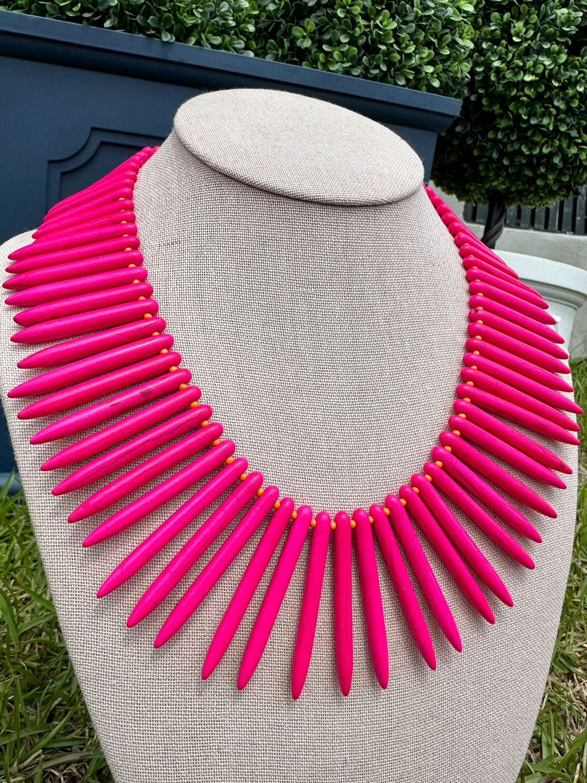 Coastal Chaos- Hot Pink + Orange