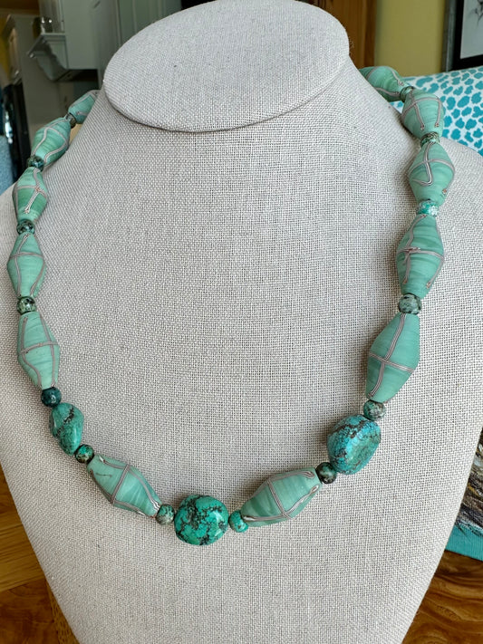 The Moss & Sea Necklace
