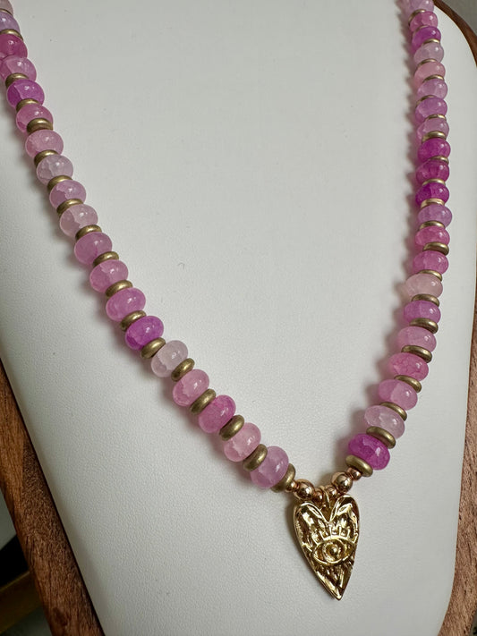 The Eye Heart You Necklace